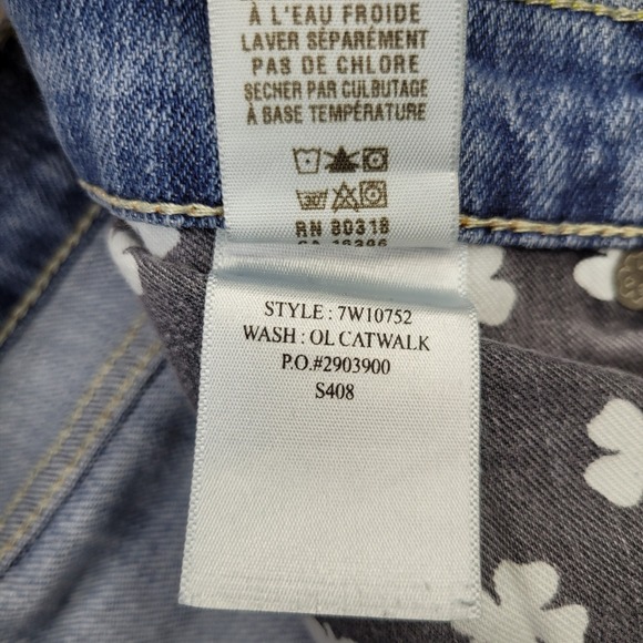 Lucky Brand Classic Rider Jeans Womens 8/29 Blue Medium Wash Stretch Vintage - Picture 5 of 13